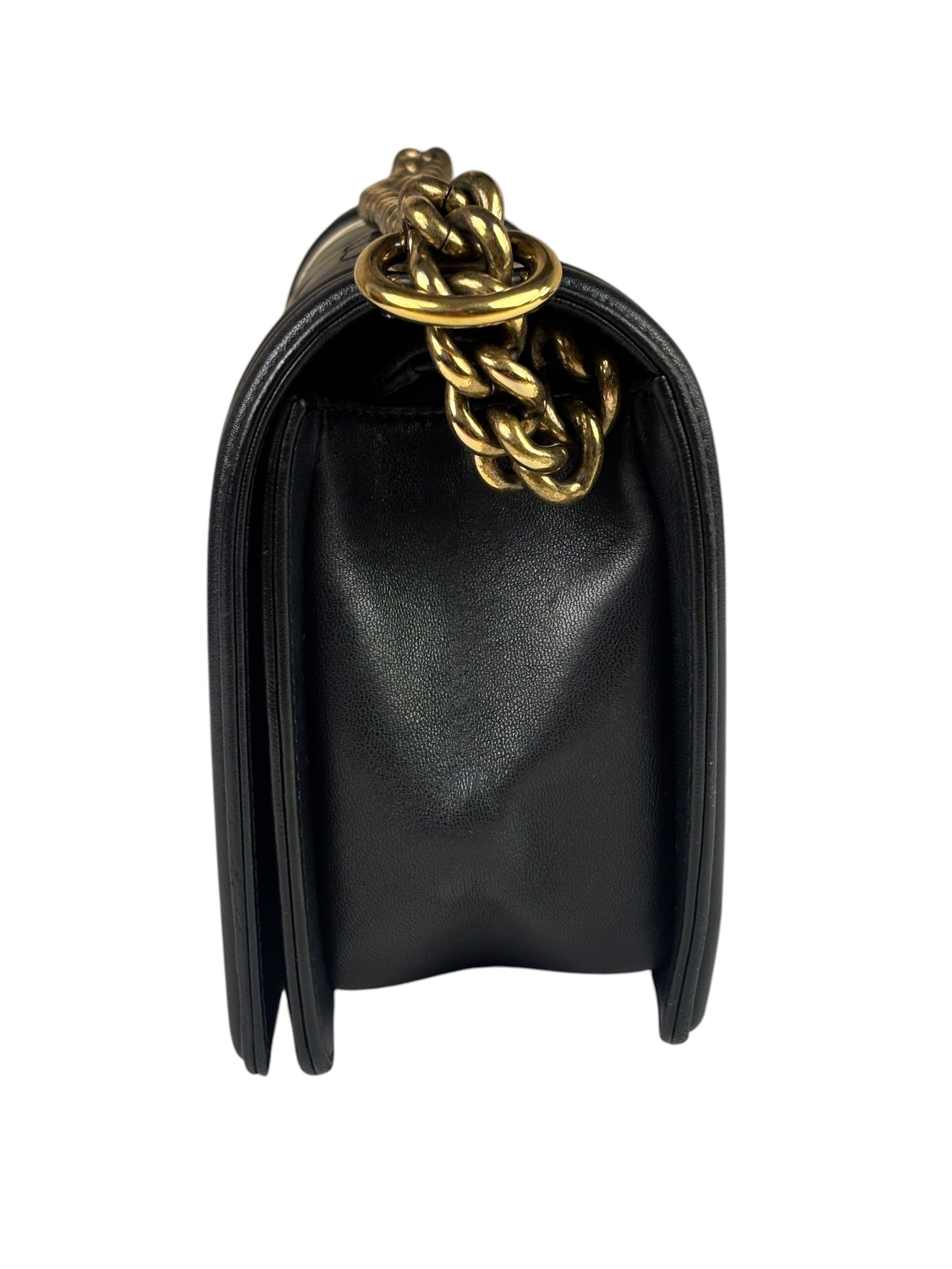 Chanel Multicolor Lambskin Crest S Boy Bag
