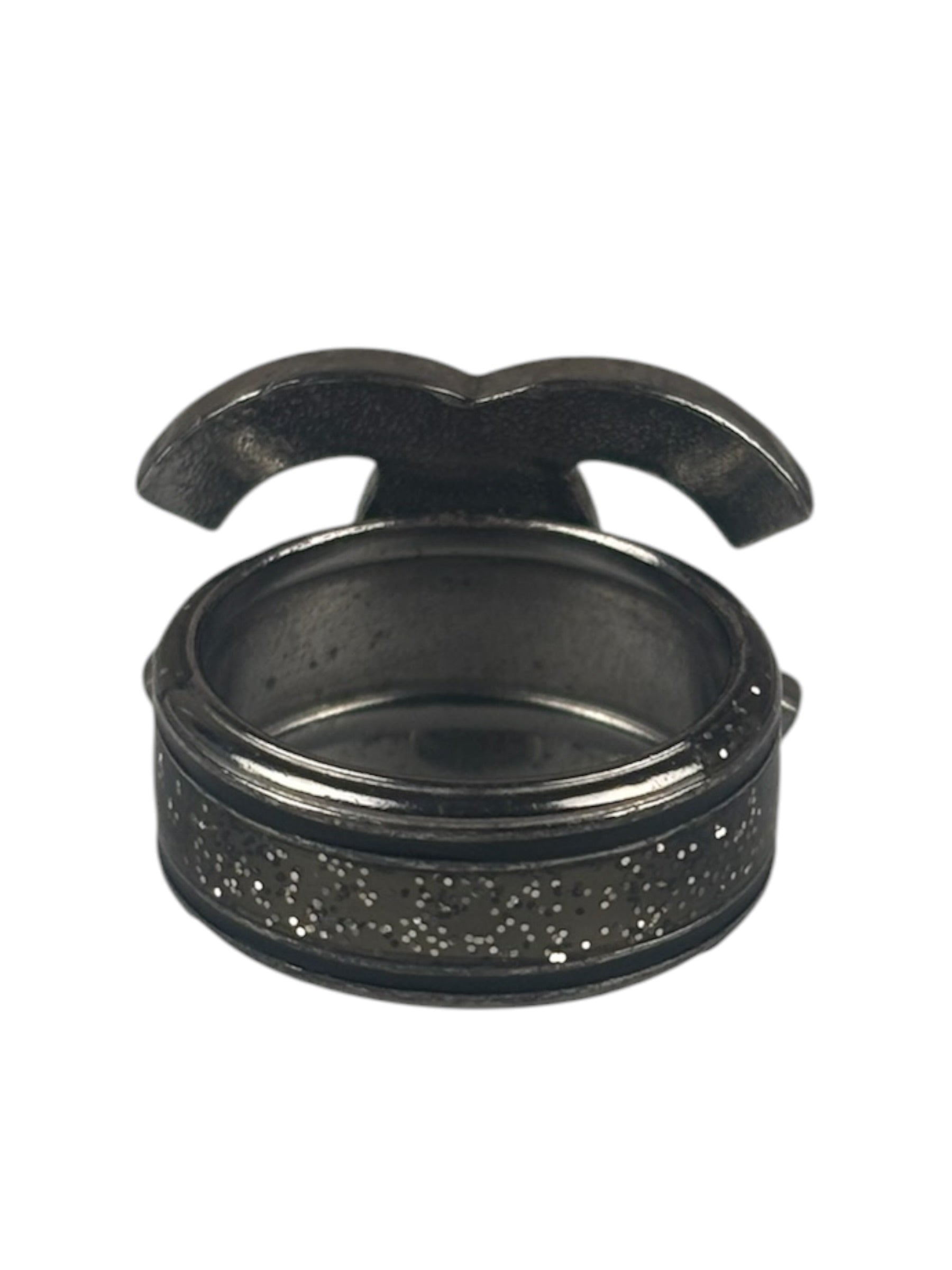 Chanel Strass CC Ring Size 6.5