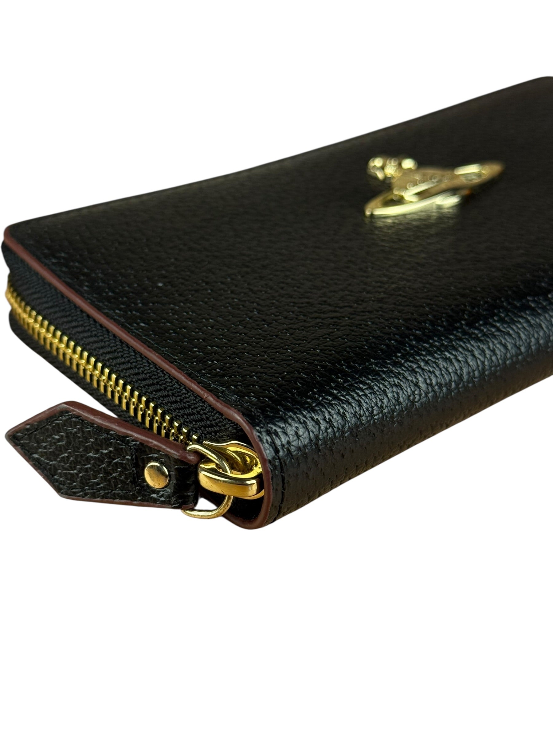 Vivienne Westwood Orb Zip Around Wallet