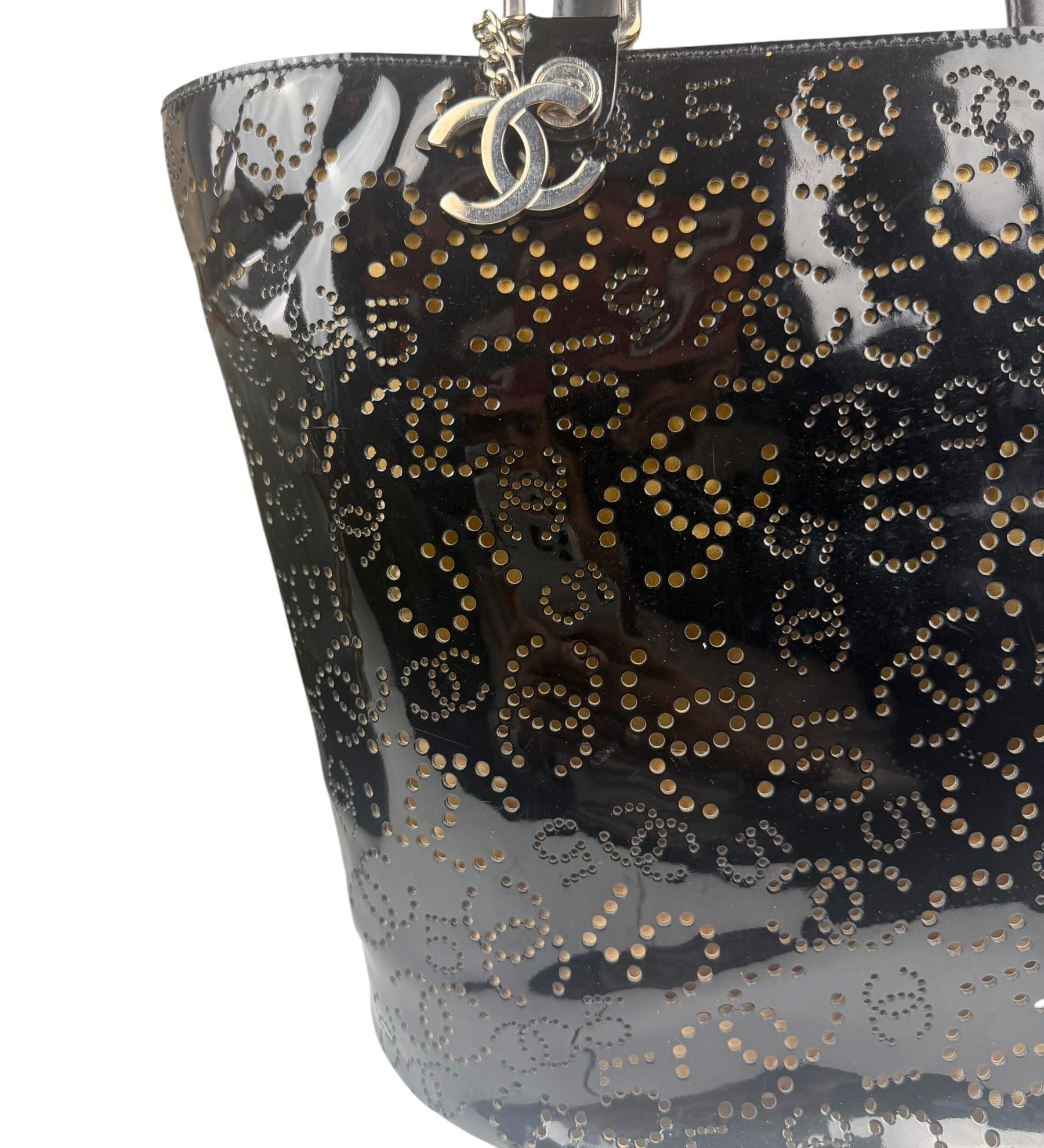 Chanel Perforated No. 5 Punching Tote 2005