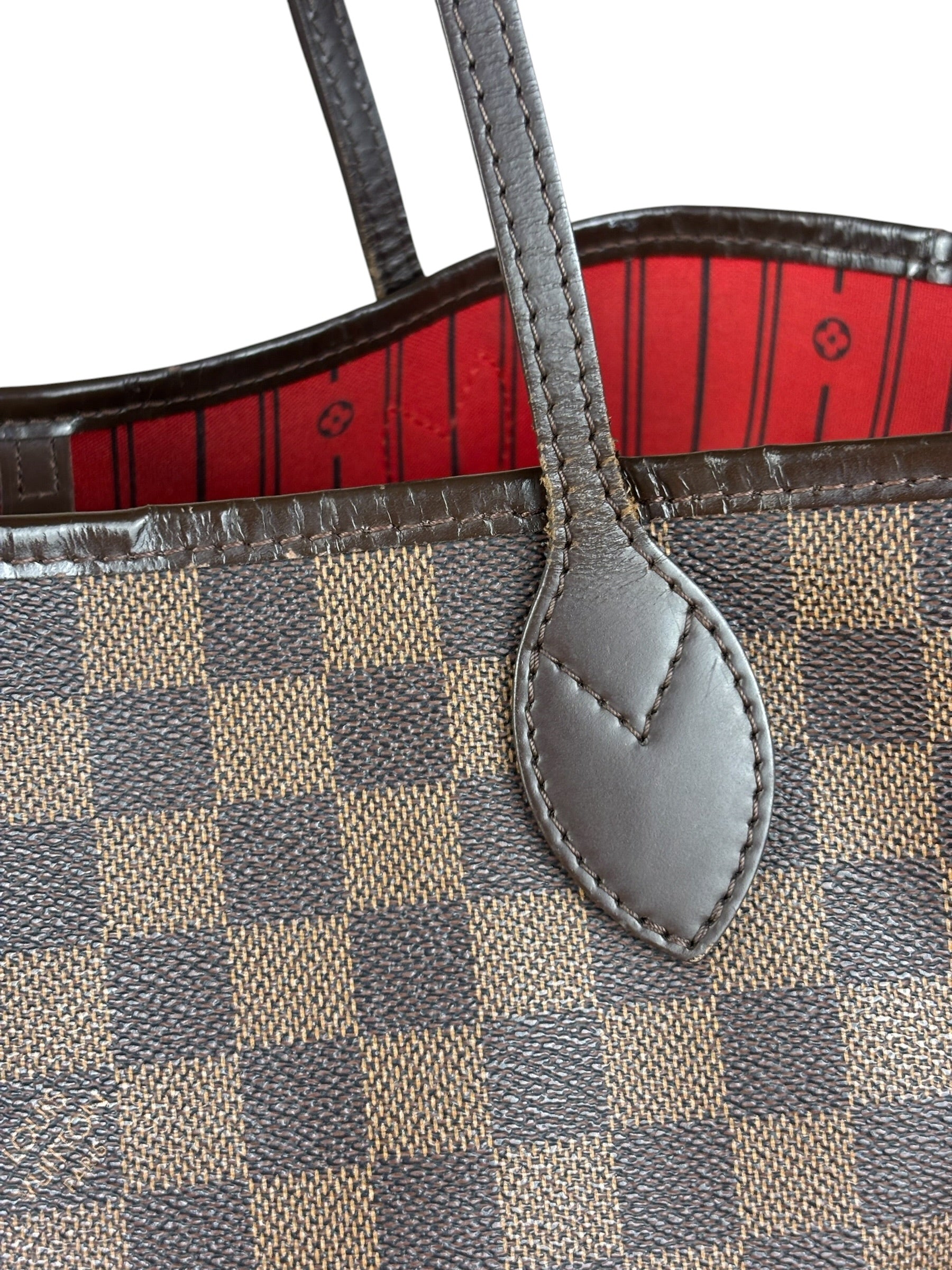 Louis Vuitton Damier Ebene Neverfull MM