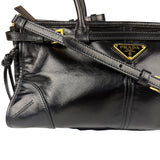Prada Black Bonnie Calfskin Shoulder Bag