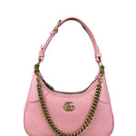 Gucci Pink Leather Aphrodite Shoulder Bag