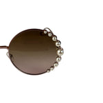 Fendi Pink Ribbons & Pearls FF 0295/S Round Sunglasses