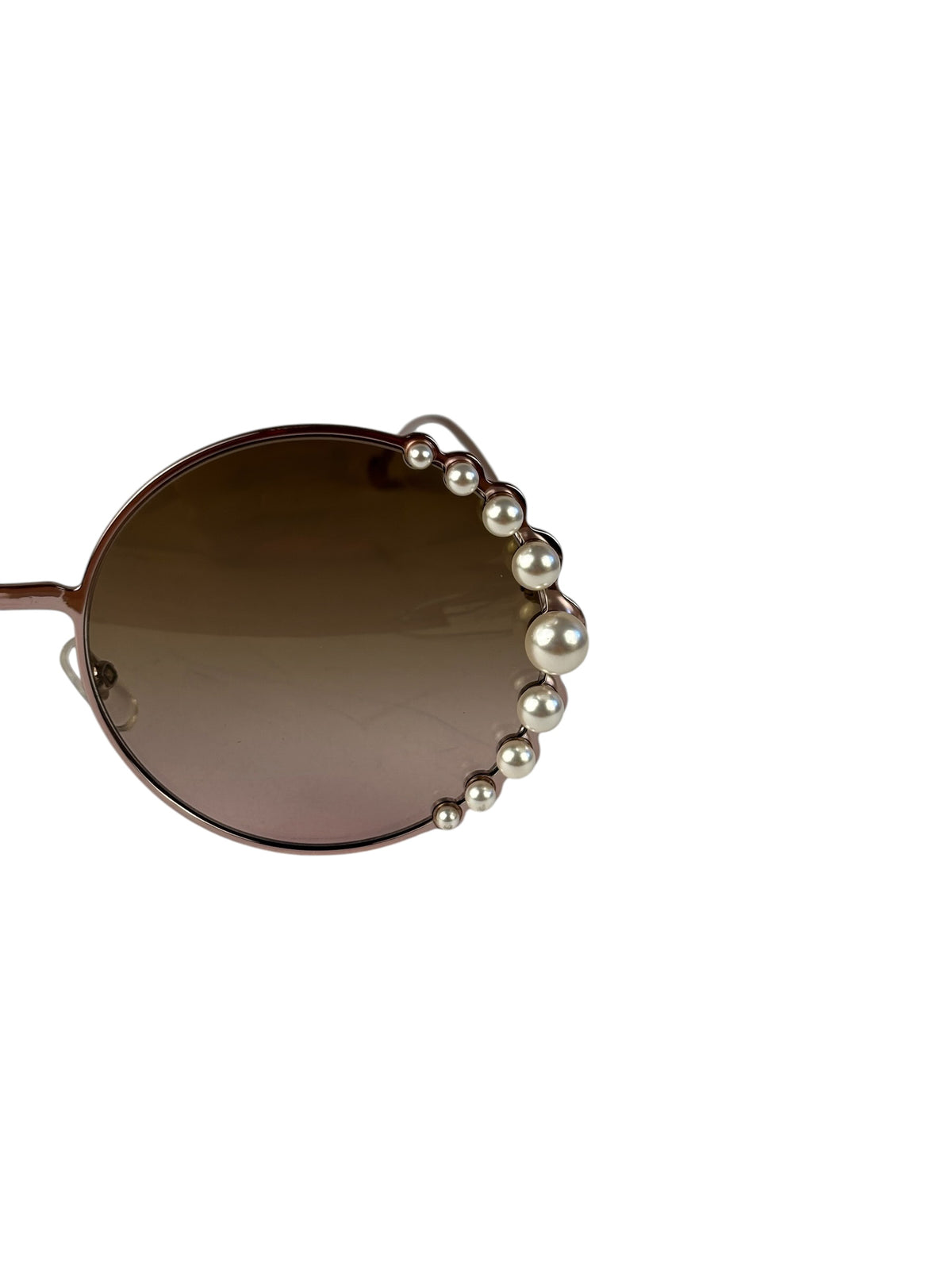 Fendi Pink Ribbons & Pearls FF 0295/S Round Sunglasses