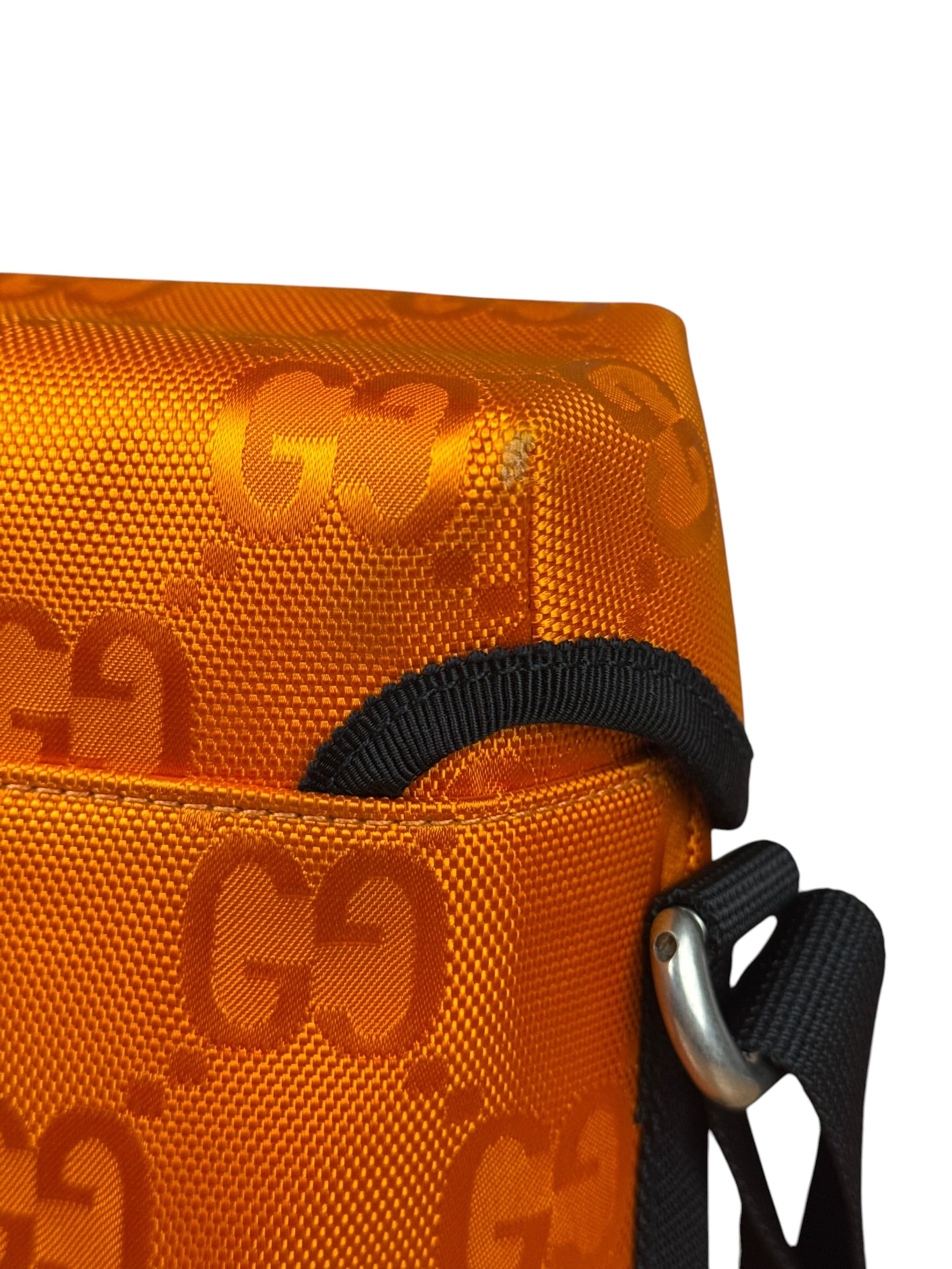 Gucci Bicolor GG Nylon Crossbody Bag
