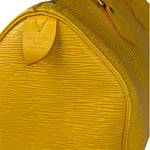 Louis Vuitton Yellow Epi Leather Speedy 25