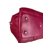 Christian Dior Red Granville Cannage 2Way Handbag