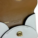 Coach Ivory Leather Cardholder