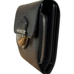 Louis Vuitton Black Epi Joey Trifold Wallet