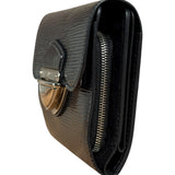 Louis Vuitton Black Epi Joey Trifold Wallet
