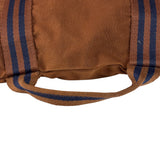 Hermes Vintage Brown Canvas Fourre Tote