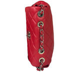 Chanel Red Quilted Leather Boy Flap Bag 2014