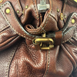 Chloe Paddington Brown Leather Handbag