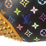 Louis Vuitton x Takashi Murukami Black Monogram Chrissie MM