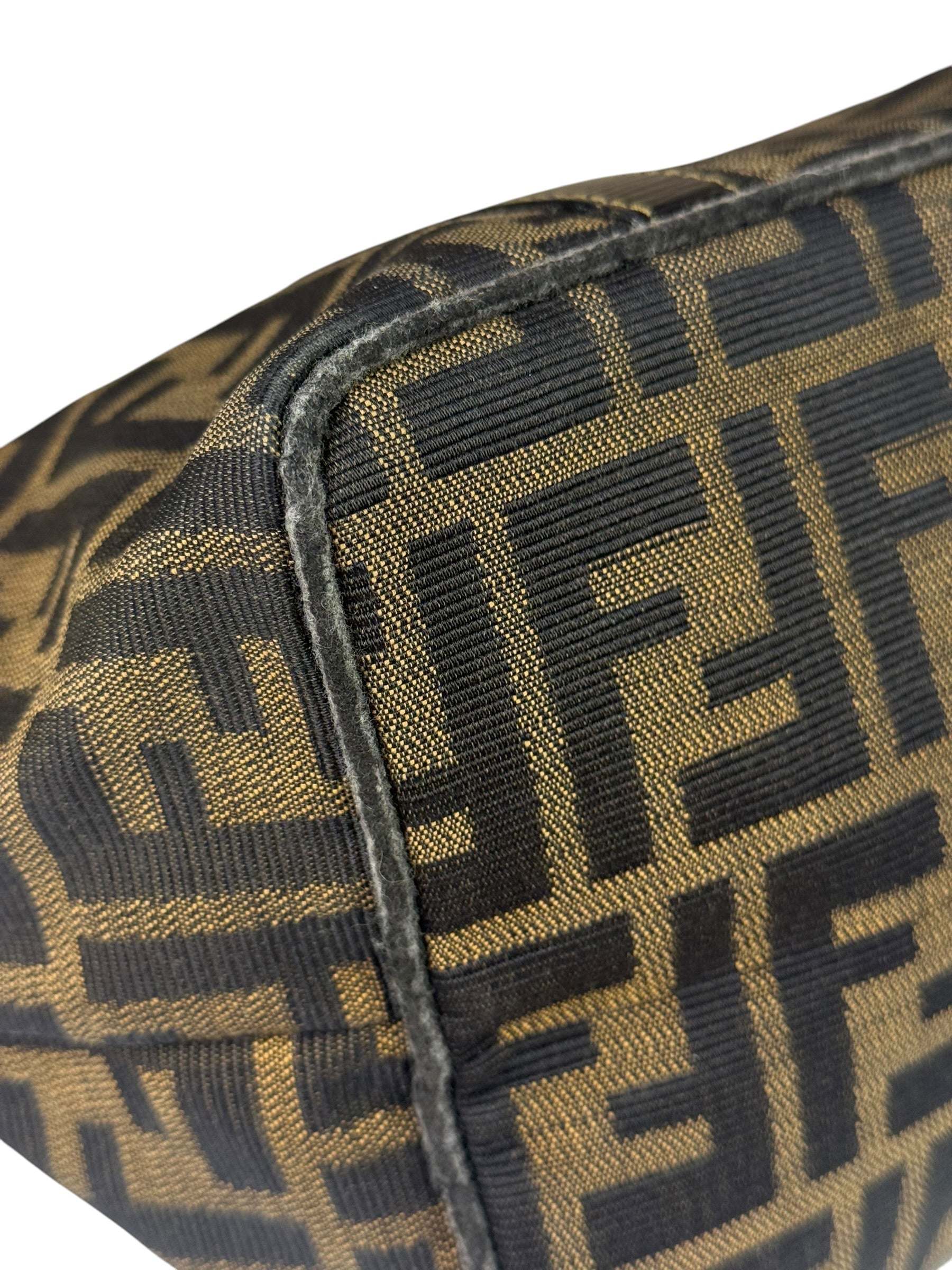Fendi FF Vintage Zucca Print Top Handle Tote