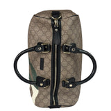 Gucci Beige Leather Gg Supreme Italian Flag Joy Boston Bag