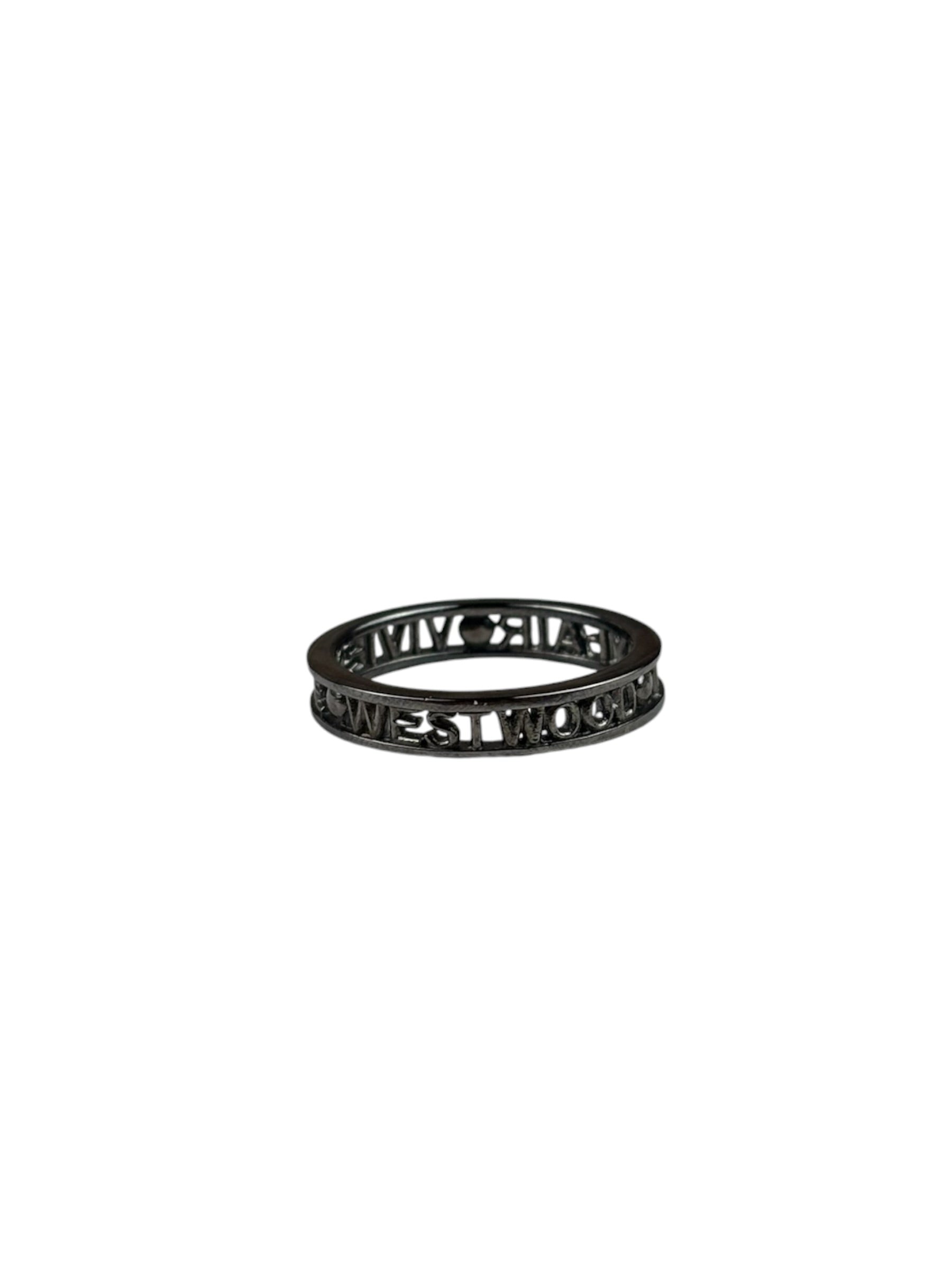 Vivienne Westwood Ruthenium Westminster Ring