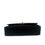 Chanel Black Quilted Leather Double Flap Small Bag
