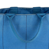 Prada Vintage Blue Canapa Canvas Tote