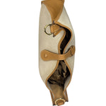 Hermes Brown Leather Trim Evelyne 2004