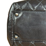 Chanel Black/Grey Textured Patent 2.55 Reissue Chain Tote
