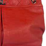 Chanel Red Quilted Leather Natural Beauty Chain Tote 2010