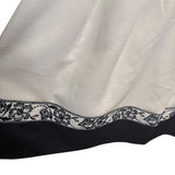 Laisse Passe White/Navy Short Dress