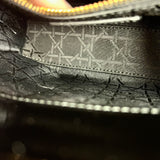Dior Patent Cannage Mini Lady Dior Black