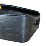 Chanel CC Black Classic Flap Bag 1988