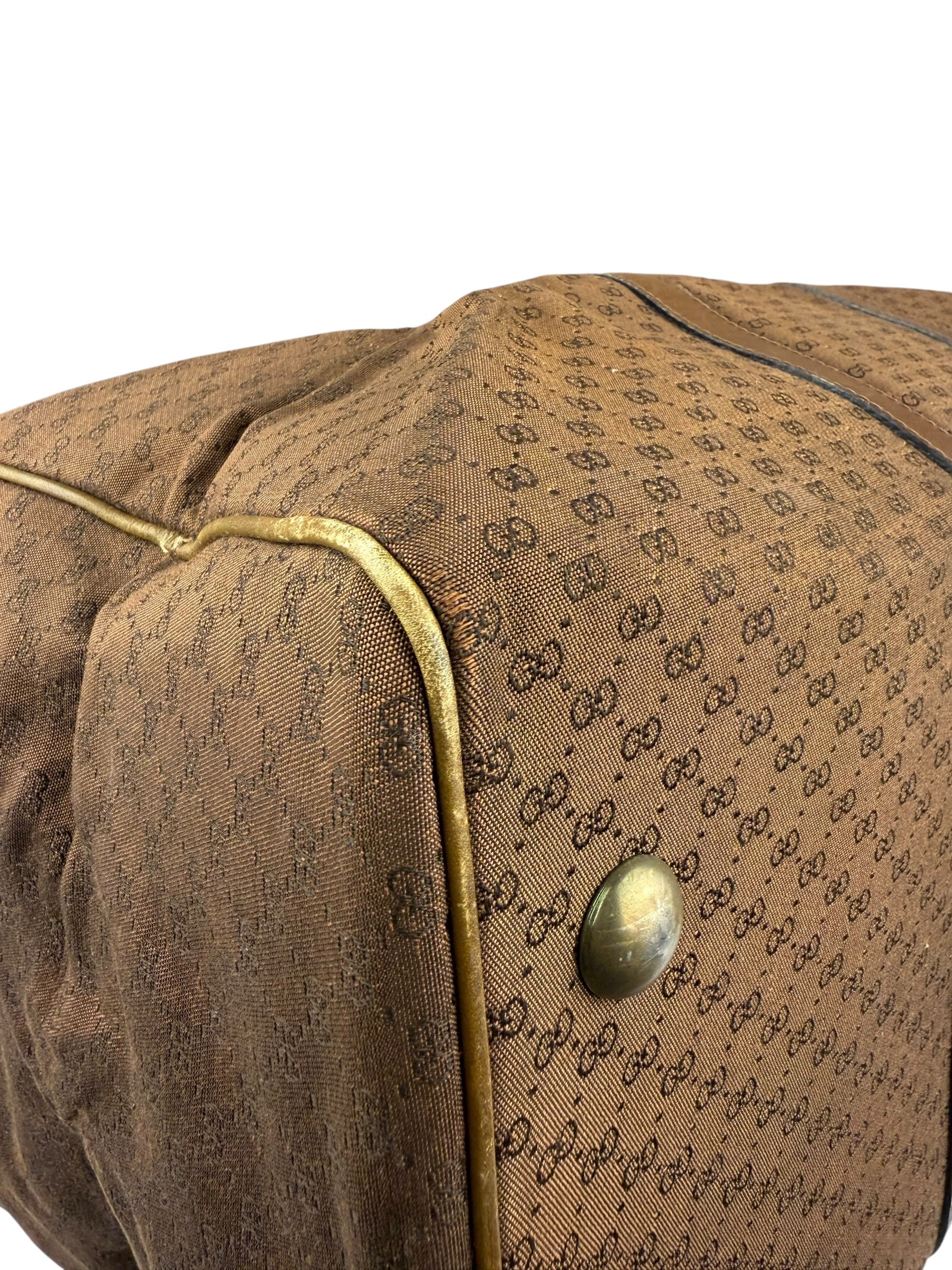 Gucci Vintage Micro GG Travel Bag