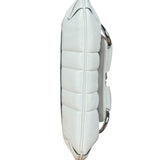 Gucci White Puffer Leather Horsebit Shoulder Bag