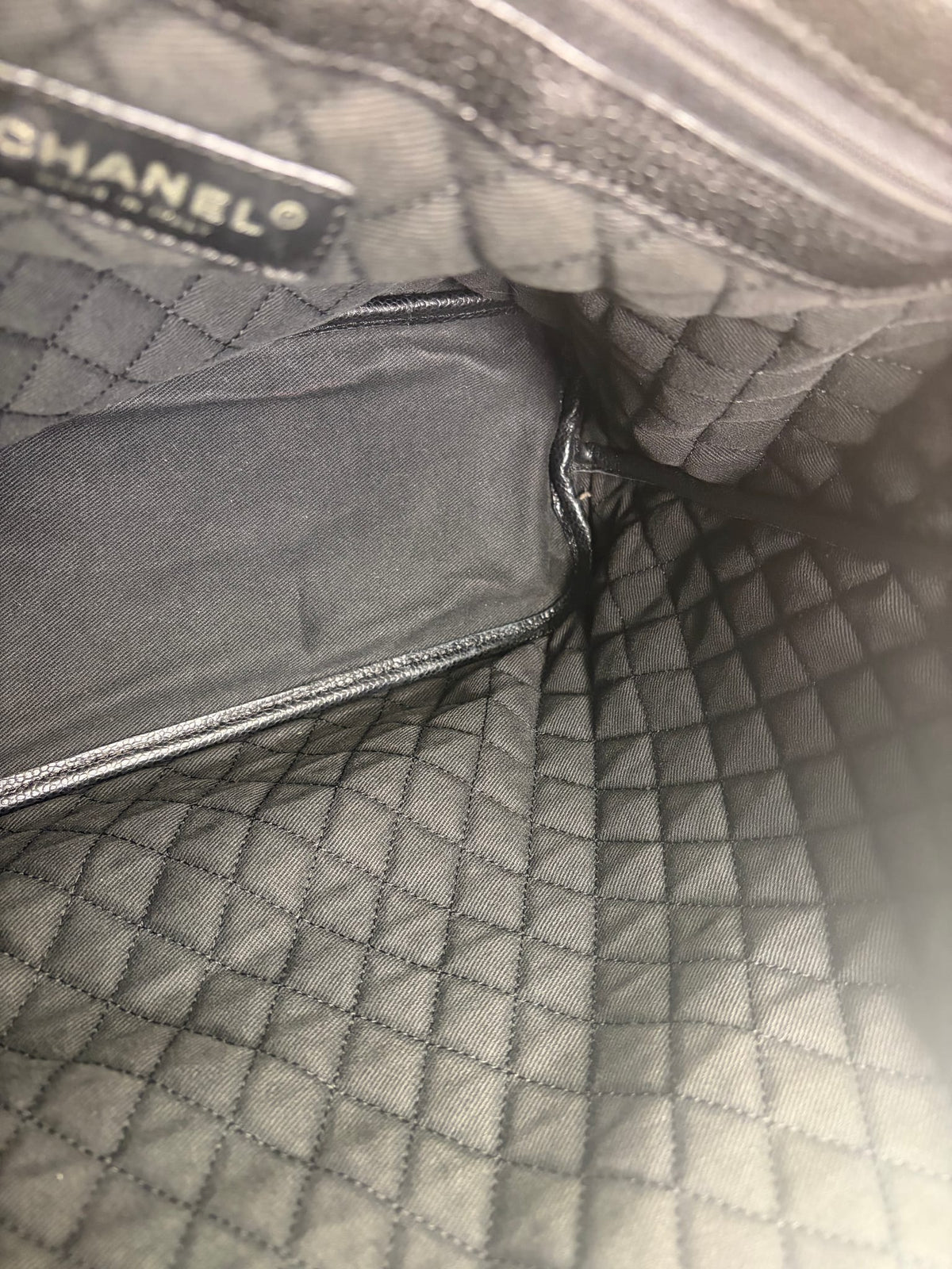 Chanel Colorblock Caviar Leather Optic Coco Tote 2006