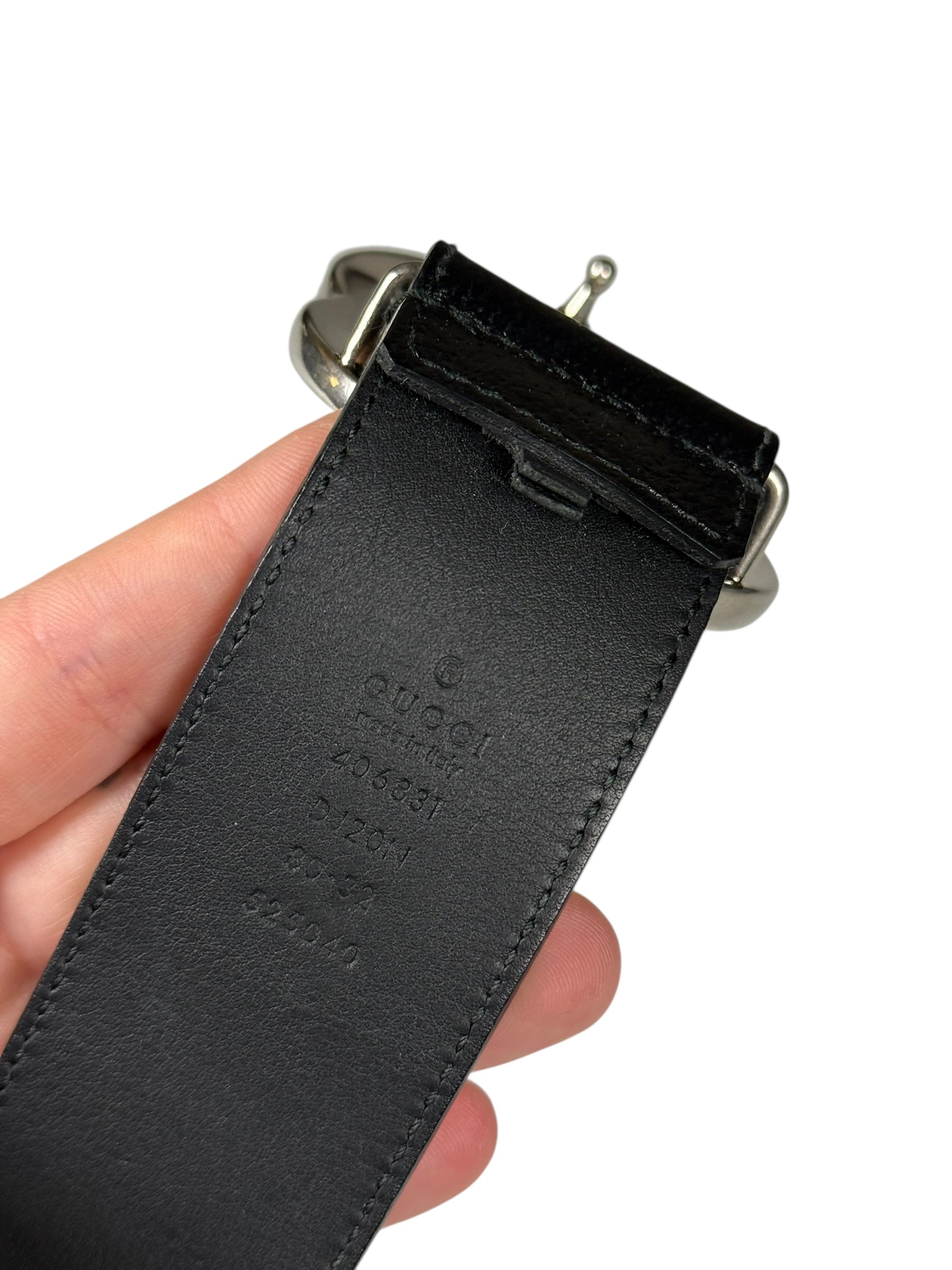 Gucci GG Marmont Leather Belt