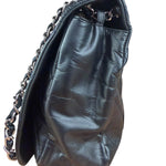 Chanel Black Leather Reissue 2.55 Flap Shoulder Bag 1999