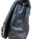 Chanel Black Leather Reissue 2.55 Flap Shoulder Bag 1999