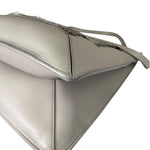 Jasonwu Grey Leather Lamb Fur Flap Tote