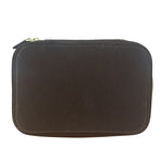 Tom Ford  Brown Suede Cosmetic Bag