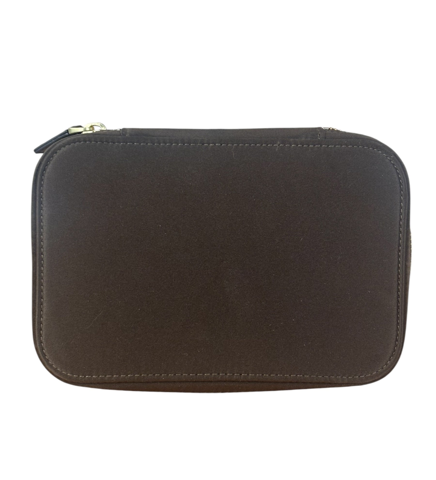 Tom Ford  Brown Suede Cosmetic Bag
