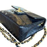 Chanel Black Leather Classic Mini Flap Bag ‘94-‘96