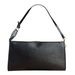 Louis Vuitton Black Epi Pochette