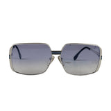 YSL Silver Square Frame Sunglasses