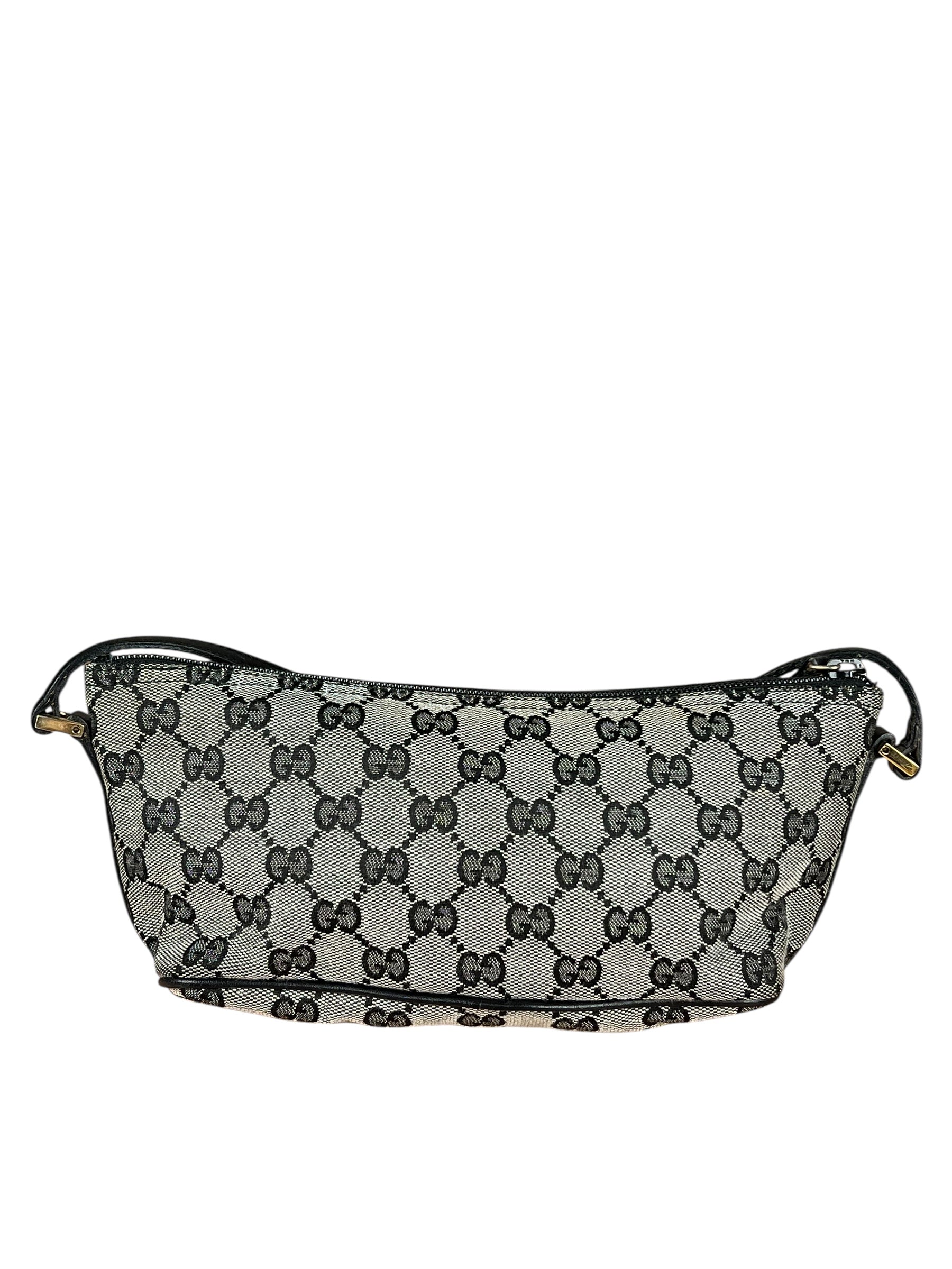 Gucci GG Canvas Pochette Black