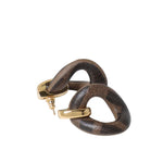 Fendi FF Filo Resin Earrings