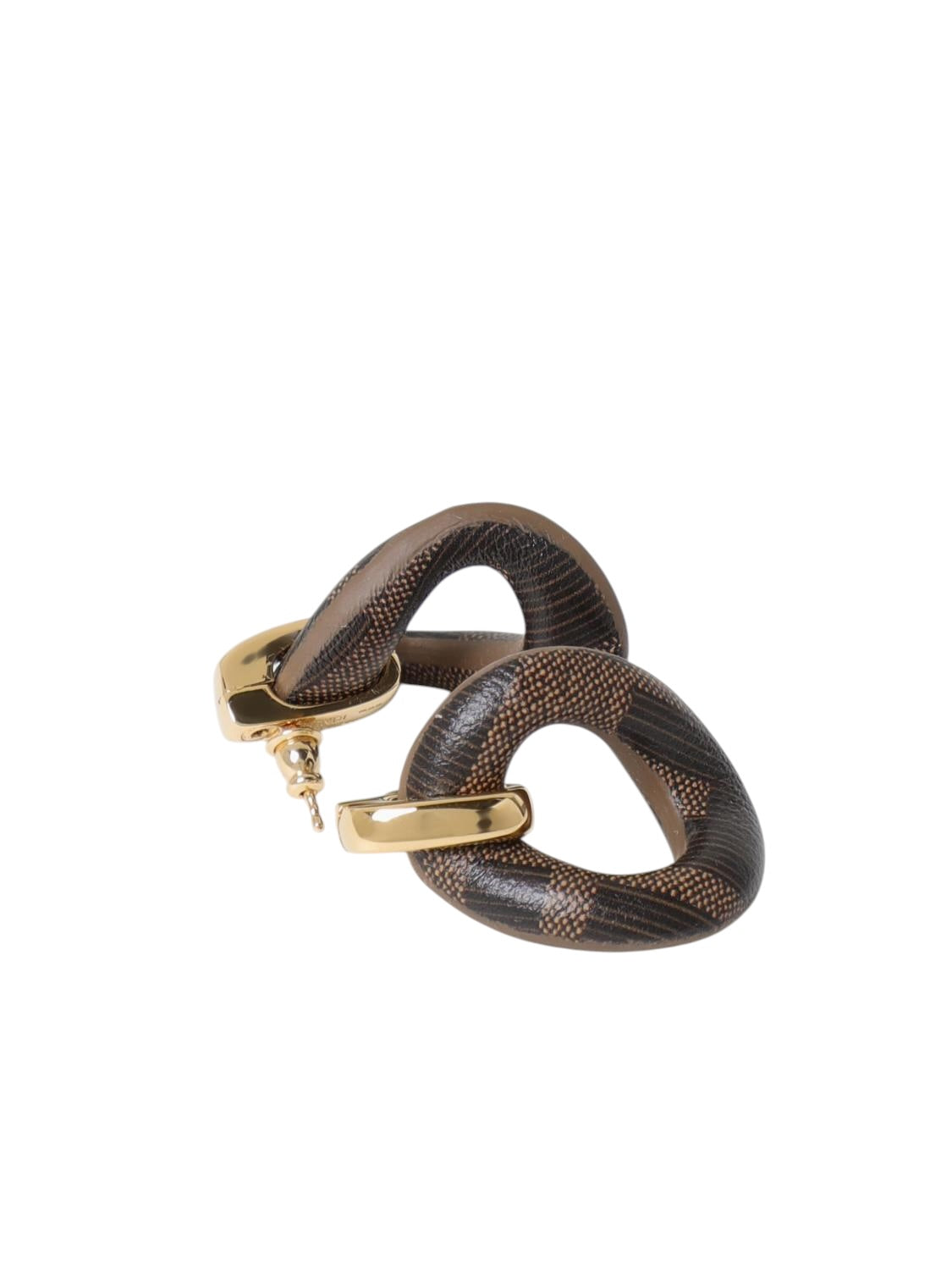 Fendi FF Filo Resin Earrings