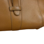 Loewe Brown Leather Senda Top Handle Bag