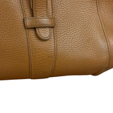 Loewe Brown Leather Senda Top Handle Bag