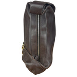 Ferragamo Vintage Brown Leather Hobo Bag