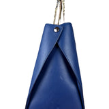 Christian Dior Python Trimmed Blue Addict Tote