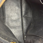 Chanel Vintage Black Leather Shoulder Bag